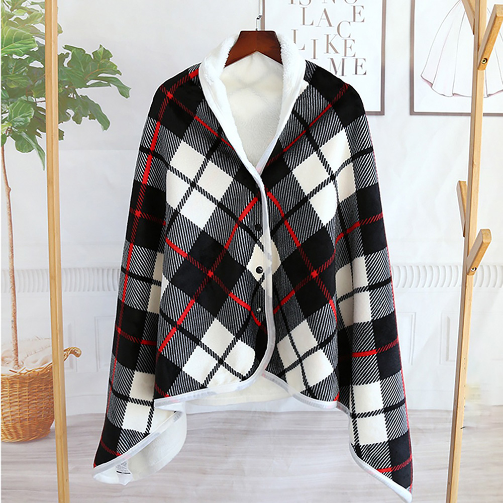Cashmere Throw Blanket - Manta eléctrica con calefacción portátil de