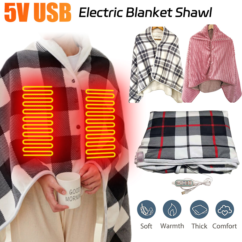 Manta eléctrica con calefacció - Cashmere Throw Blanket reseña y precio