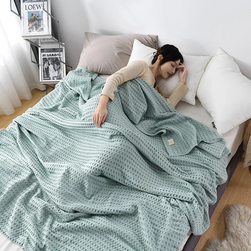 Manta térmica de tejido de gof - Cashmere Throw Blanket reseña y precio