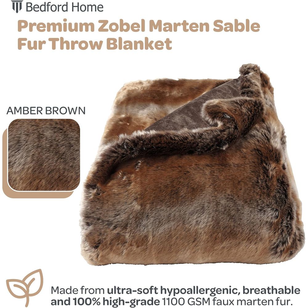 Manta de piel sintética: lujos - Cashmere Throw Blanket reseña y precio