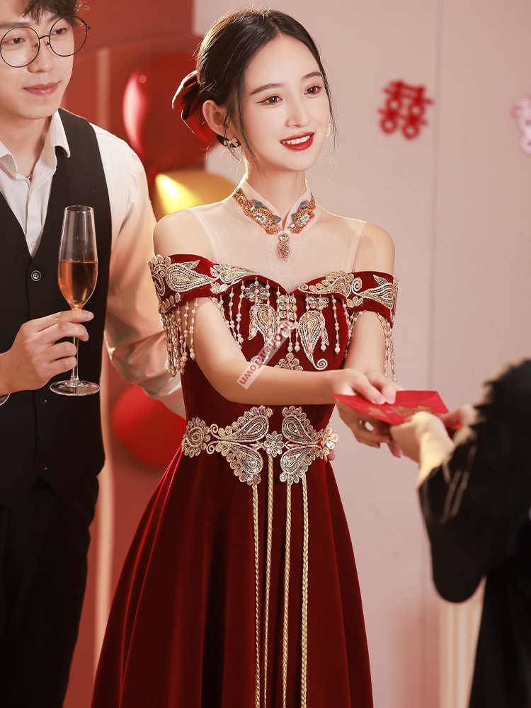 Vestido Cheongsam de Novia Est - Luxury Lifestyle Girl reseña y precio