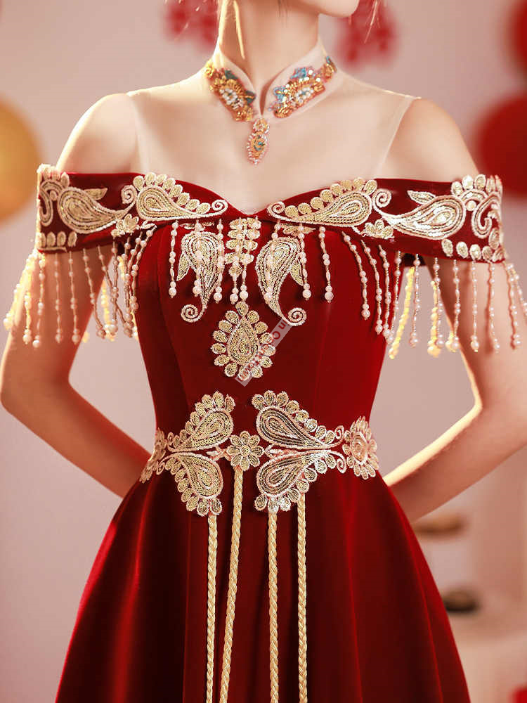 Vestido Cheongsam de Novia Est - Luxury Lifestyle Girl reseña y precio