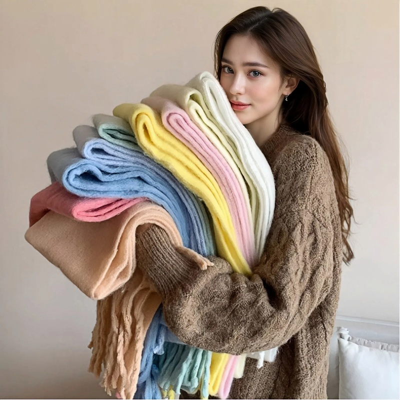 Bufanda de invierno para mujer - Cashmere Throw Blanket reseña y precio