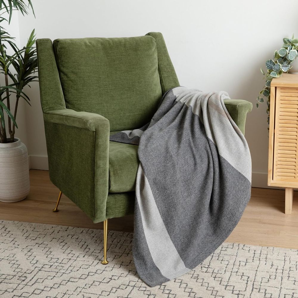 Manta 100% de cachemira pura p - Cashmere Throw Blanket reseña y precio