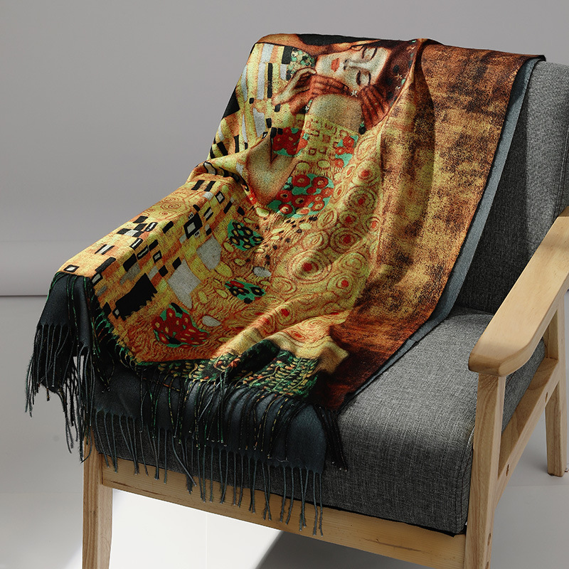 Bufanda de Cachemira con pintu - Cashmere Throw Blanket reseña y precio
